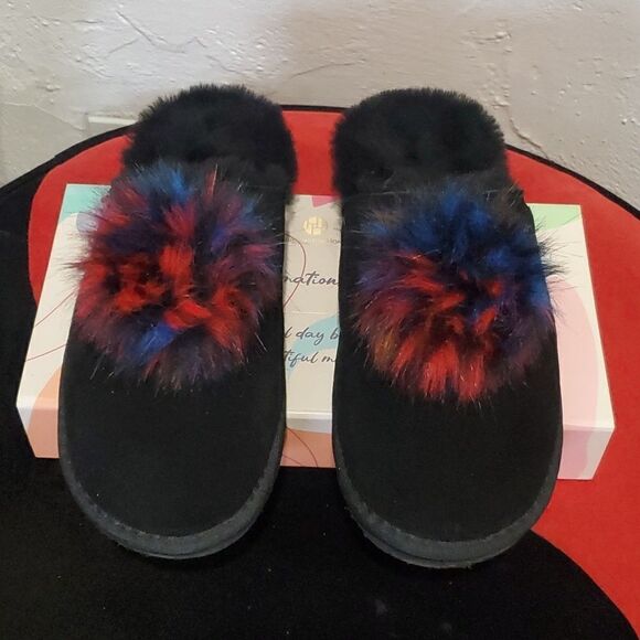 BearPaw Alexia Suede Slipper Size 9 - Picture 2 of 14